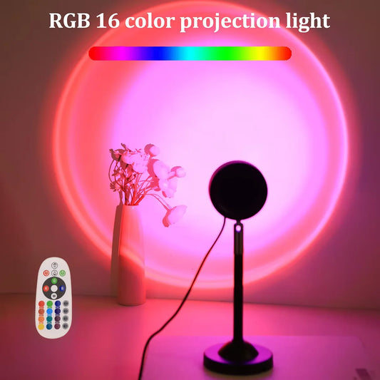sunset projection light