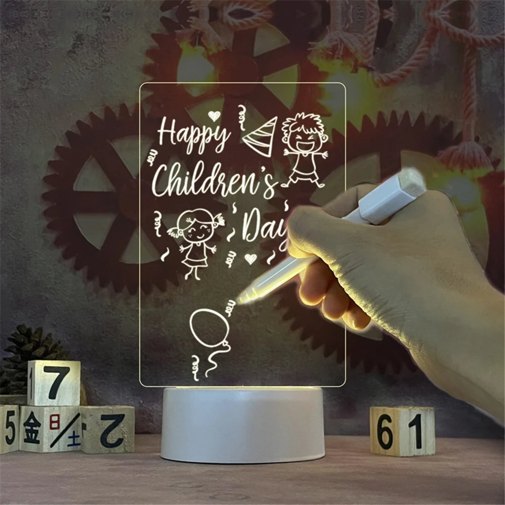illuminated message board