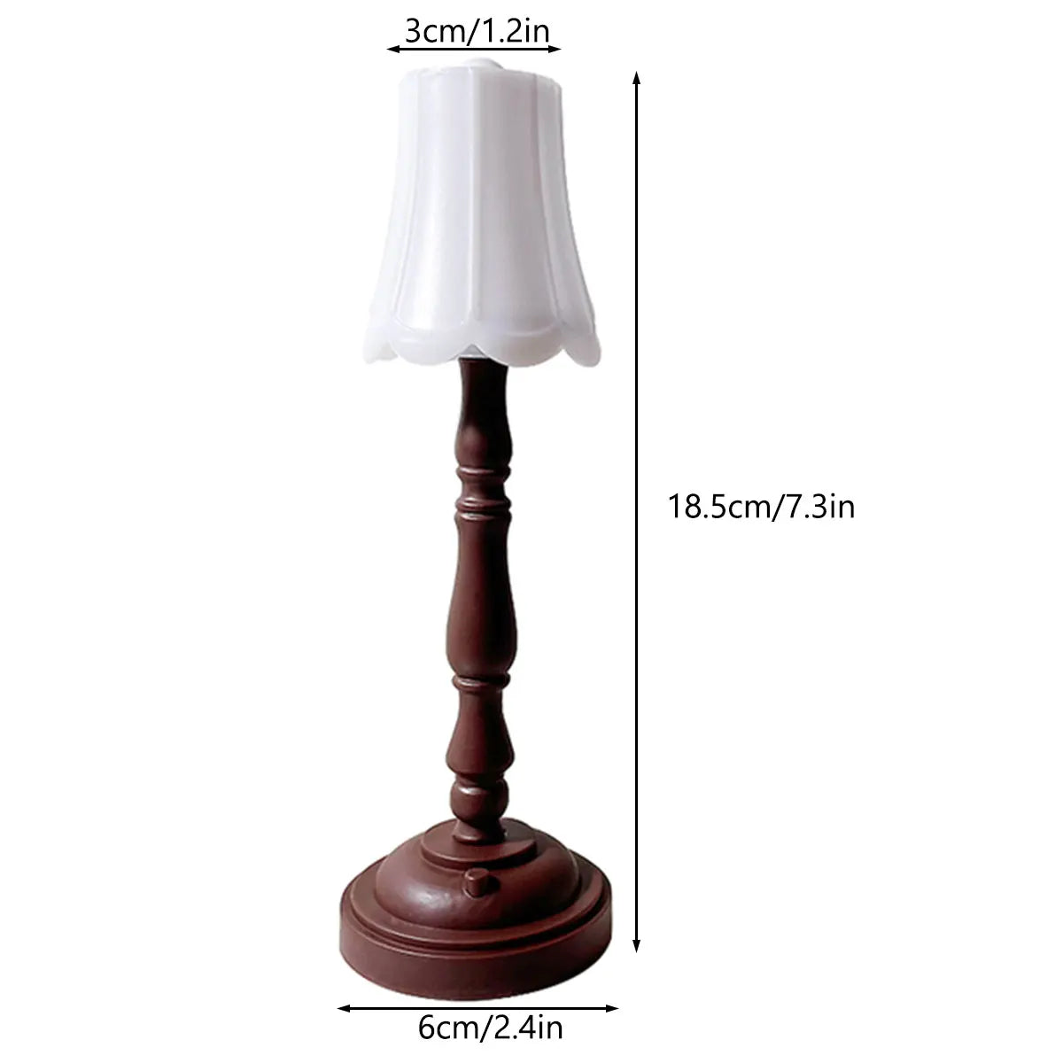 warm bedside lamp