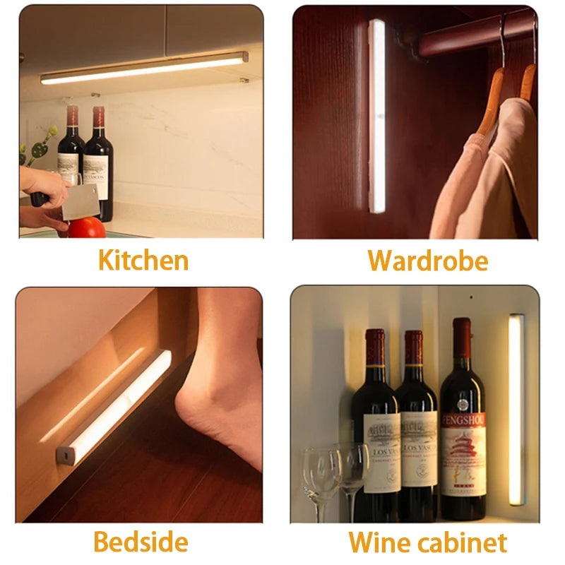 LED motion sensor light