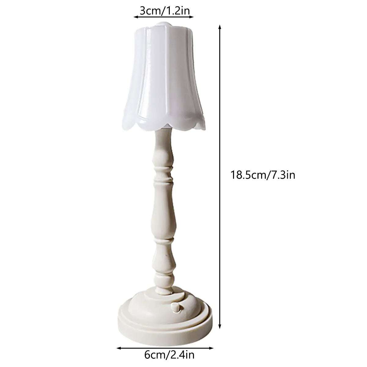 warm bedside lamp