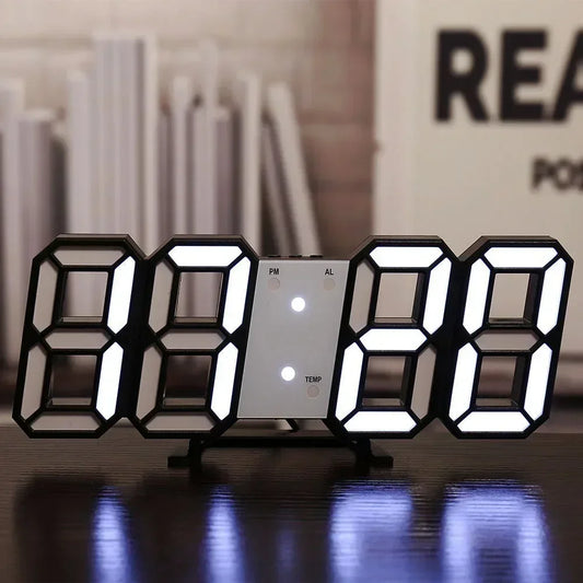 3D LED digital clock