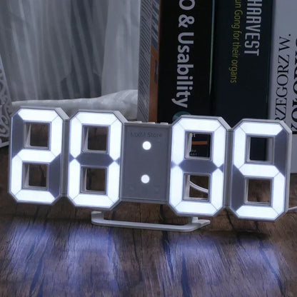 3D LED digital clock