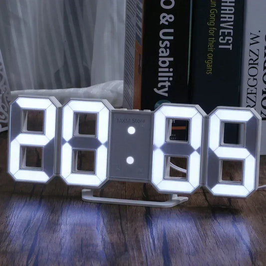 3D LED digital clock