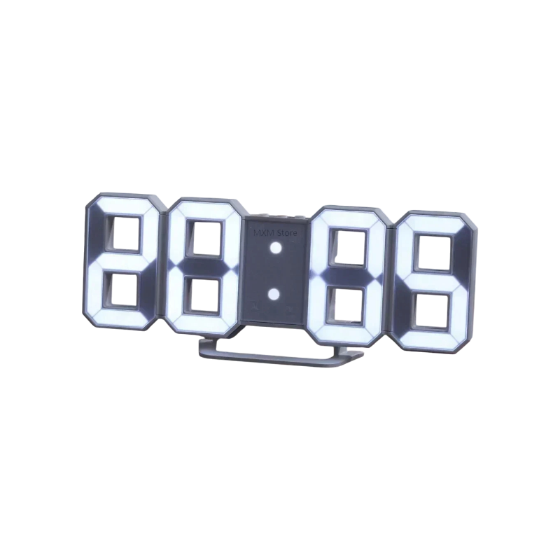 3D LED digital clock