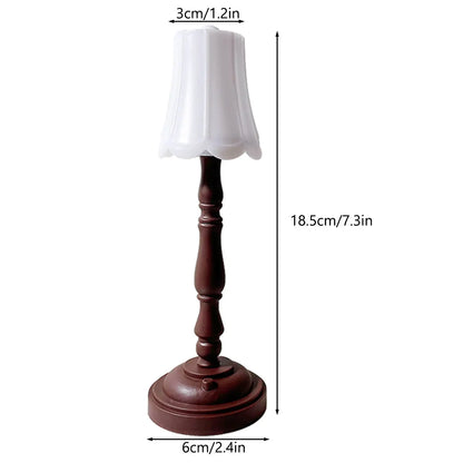 warm bedside lamp