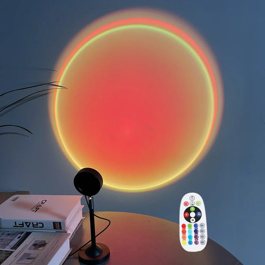sunset projection light